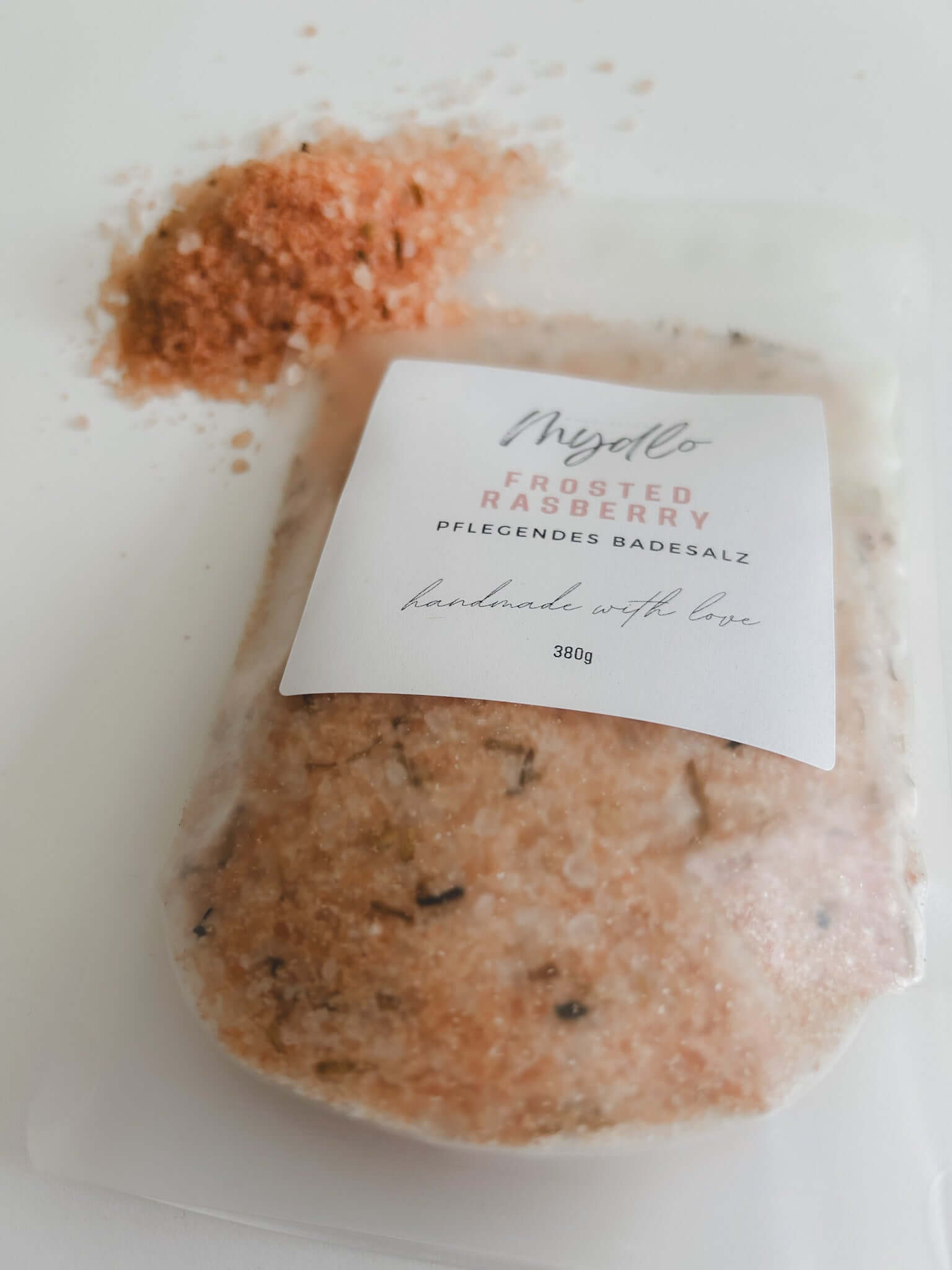 Frosted Rasberry Badesalz | MYDLO.DE