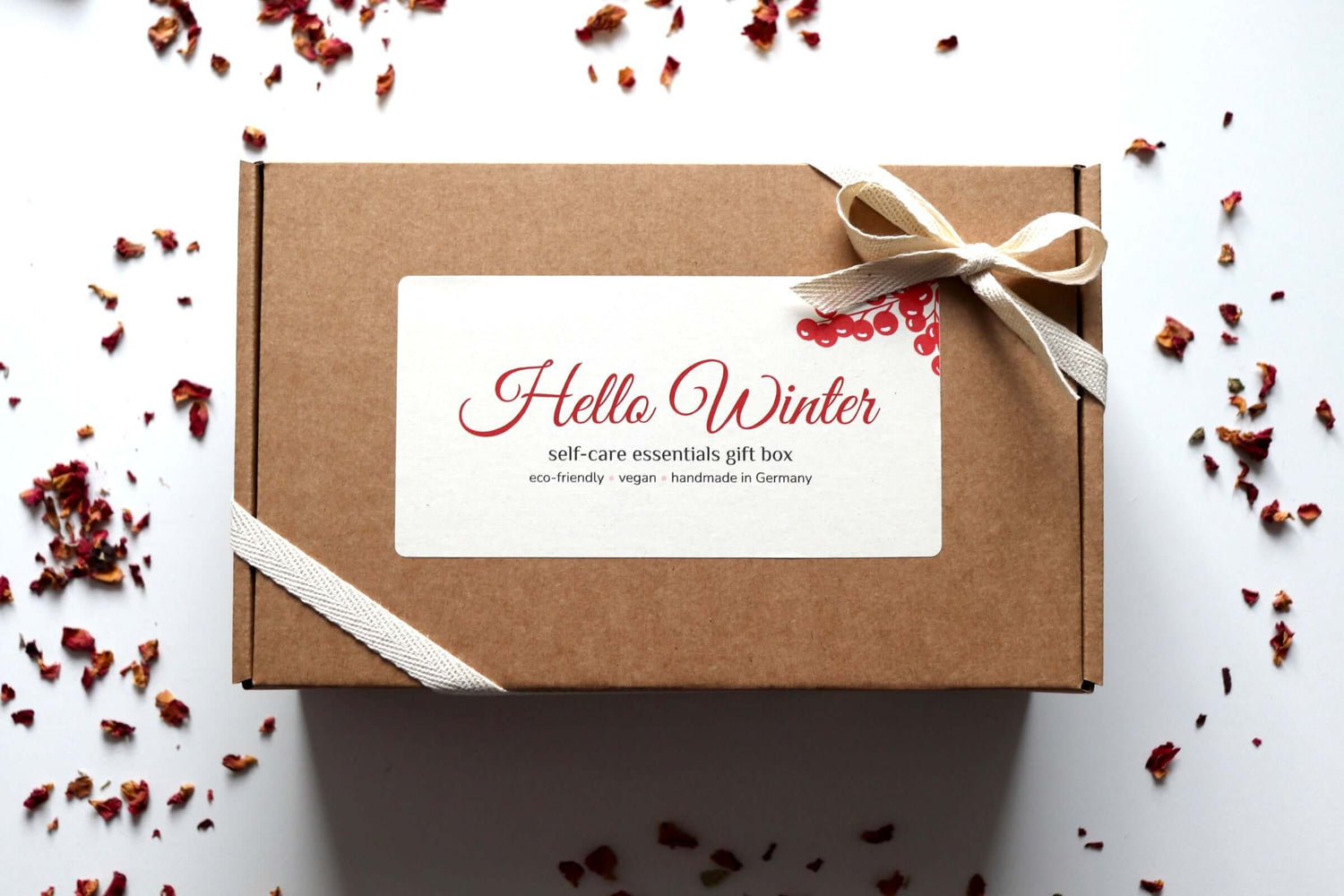 Geschenkbox Hello Winter - &quot;Frohe Weihnachten&quot; | HAAR-ANKER