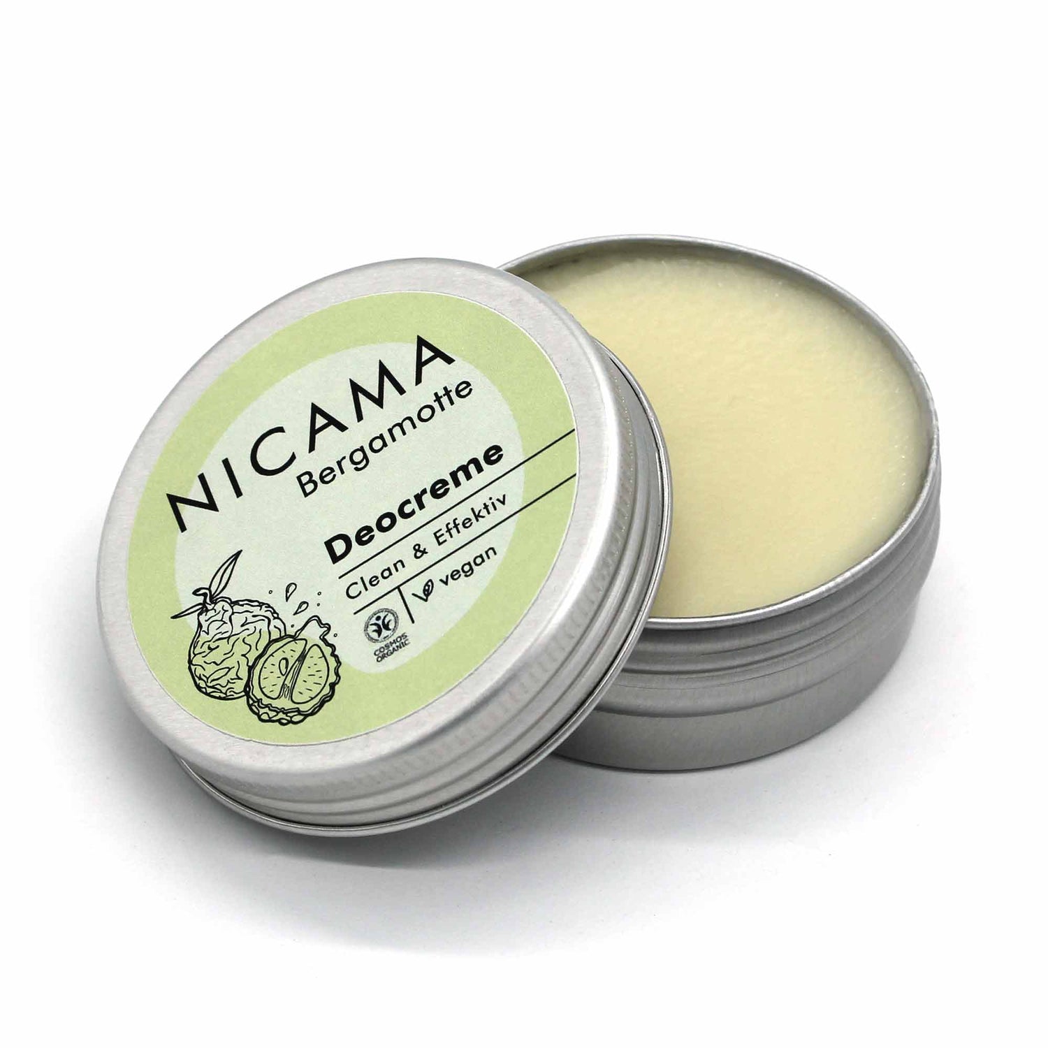 NICAMA - Deocreme Bergamotte | Nachhaltige Produkte auf www.mydlo.de