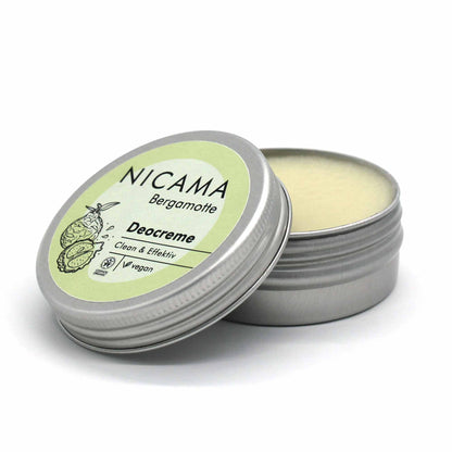 NICAMA - Deocreme Bergamotte | Nachhaltige Produkte auf www.mydlo.de