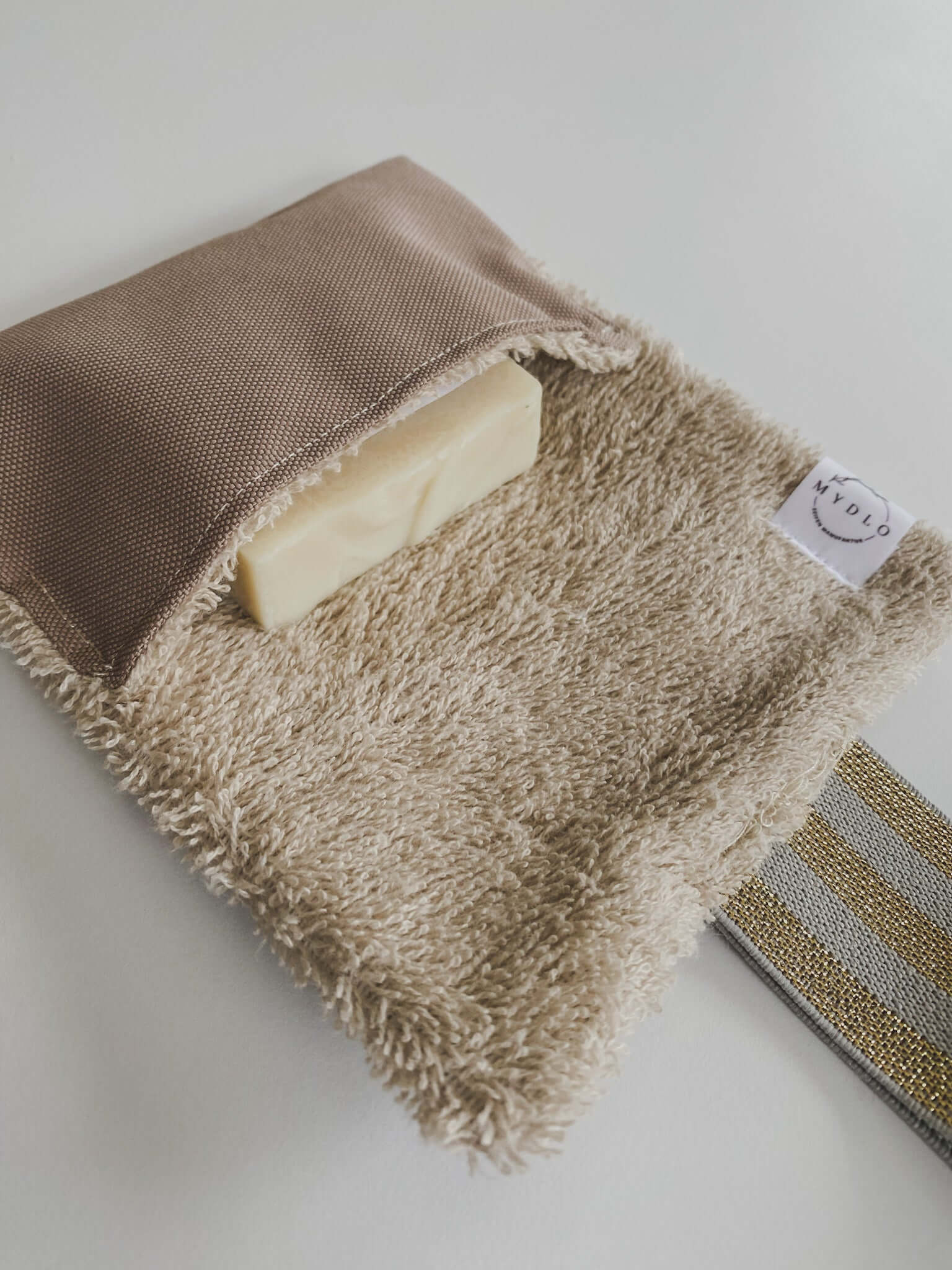 Seifentasche DREAMY Beige/Creme | MYDLO Manufaktur