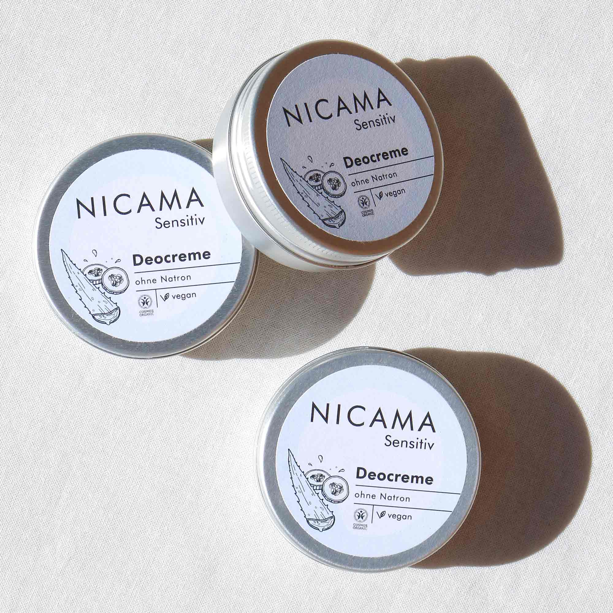 NICAMA - Deocreme Sensitiv / www.MYDLO.de