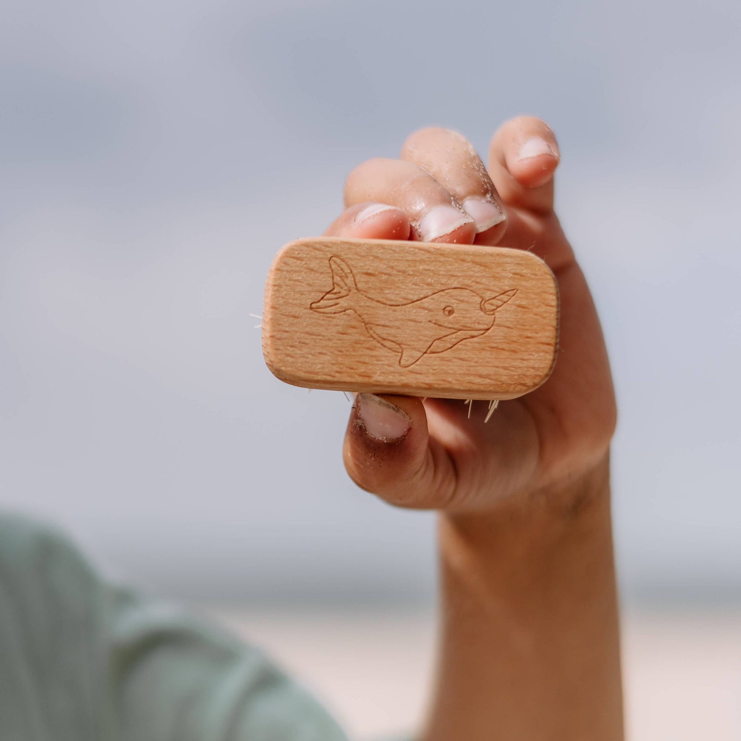 Kinder-Nagelbürste mit Tiermotiv Wal